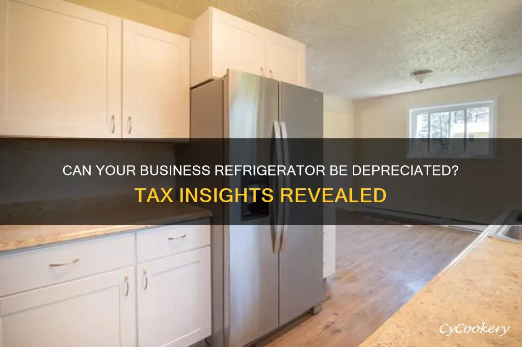 can refrigerator be depreciated in business