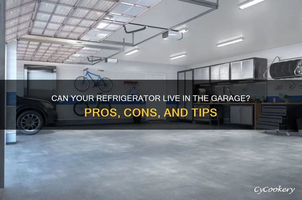 can refrigerator be in garage