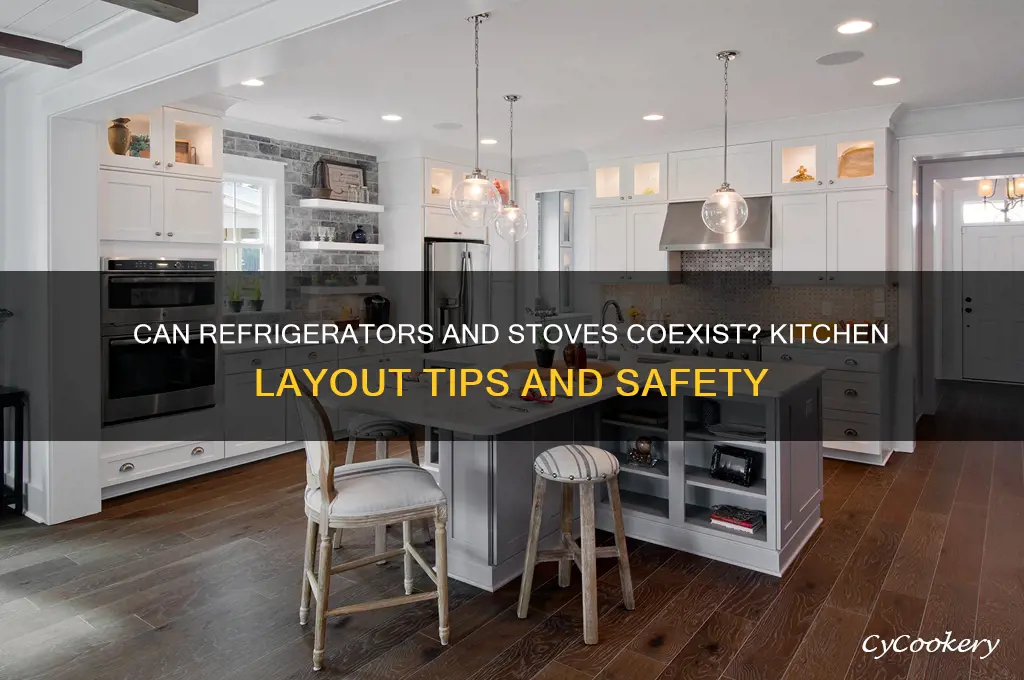 can refrigerator be next to stove