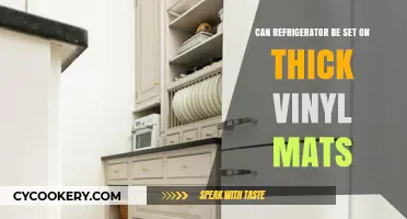 Can Refrigerators Safely Rest on Thick Vinyl Mats? Expert Tips