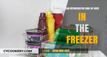 Can Refrigerator Bins Safely Double as Freezer Storage?