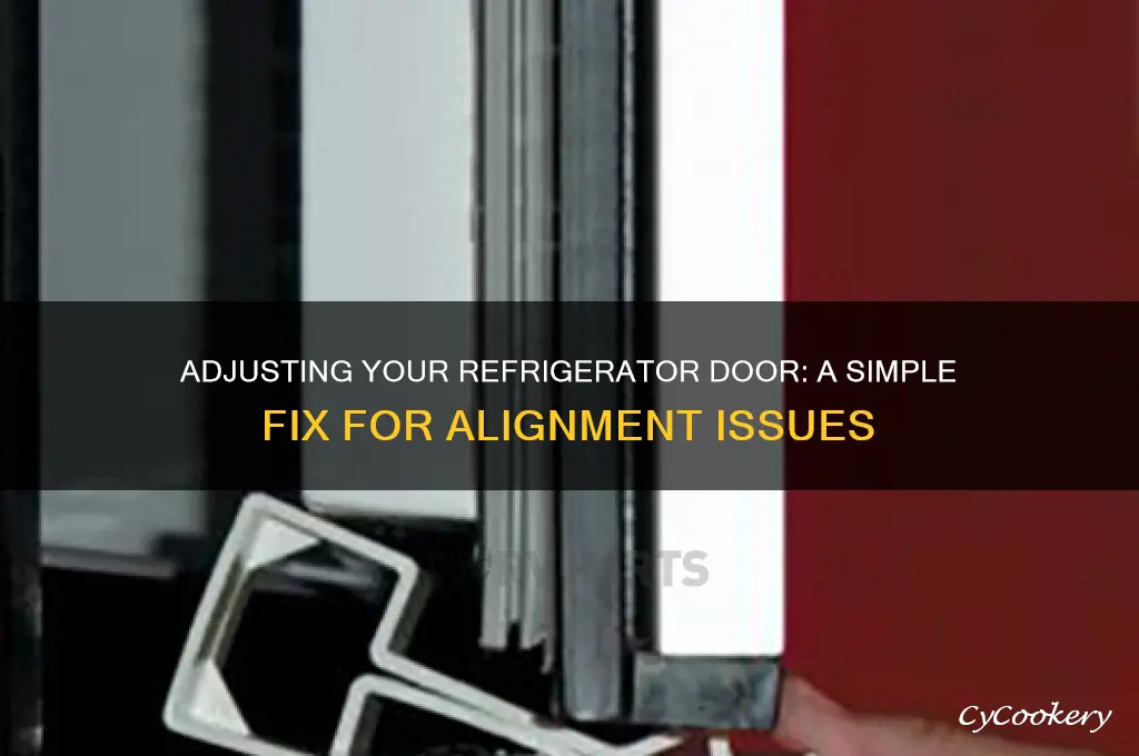 can refrigerator door be adjusted