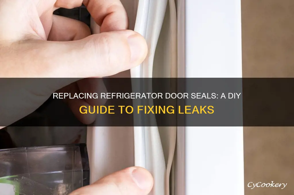 can refrigerator door seals be replaced