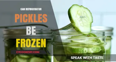 Can You Freeze Refrigerator Pickles? A Complete Guide to Preservation