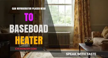 Can You Safely Place a Refrigerator Near a Baseboard Heater?