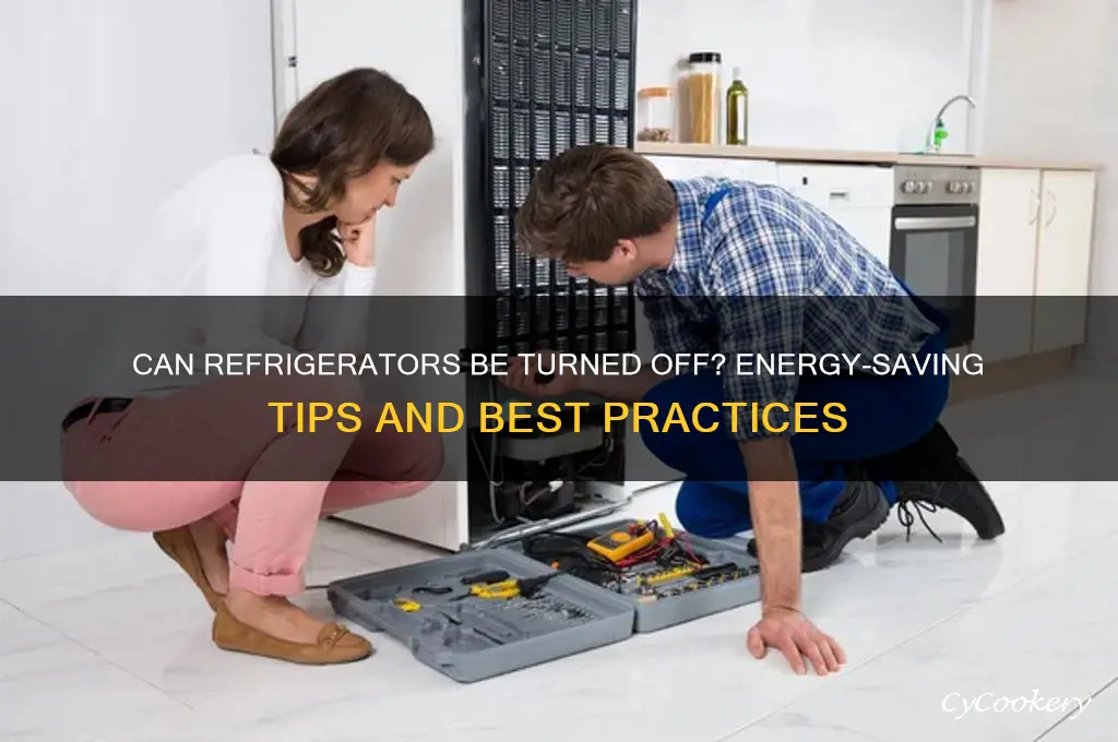 can refrigerator put off