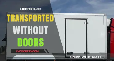 Can You Safely Transport a Refrigerator Without Removing the Doors?