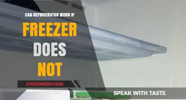 Refrigerator Functionality: Can It Work if Freezer Isn't Operational?