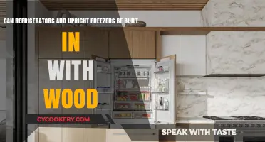 Wooden Built-In Refrigerators and Freezers: Design Possibilities and Practicality
