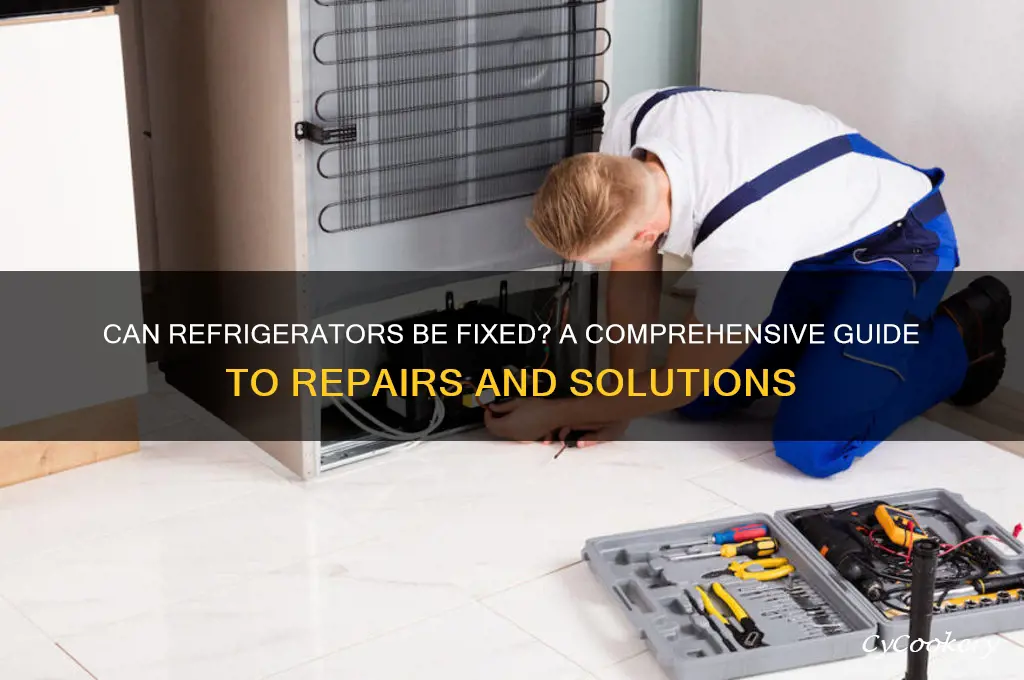 can refrigerators be fixed