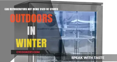 Storing Unused Refrigerators Outdoors in Winter: Safe or Risky?