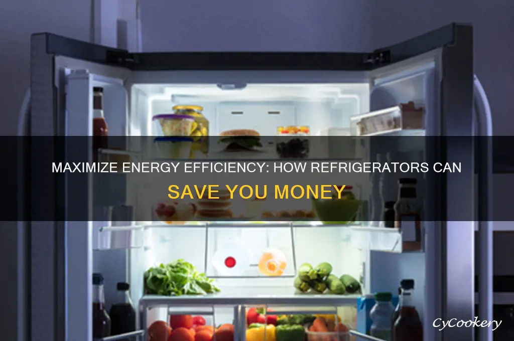 can refrigerators save money