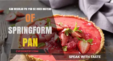 Pie Pans: Springform vs Regular