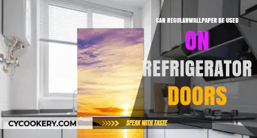 Using Regular Wallpaper on Refrigerator Doors: Creative or Risky Idea?