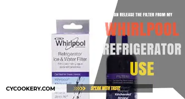 How to Safely Release the Filter from Your Whirlpool Refrigerator