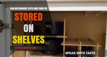 Storing Restaurant Pots and Pans: Shelf Life?