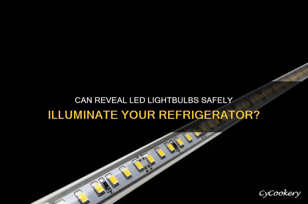 can reveal led lightbulb be used in the refrigerator