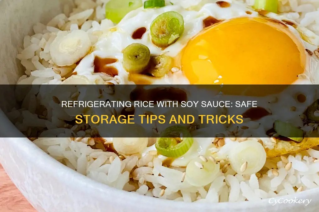 can rice with soy souce be refrigerated