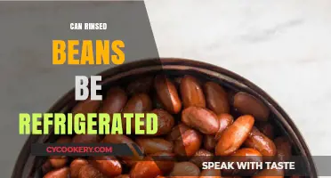 Refrigerating Rinsed Beans: Safe Storage Tips for Freshness