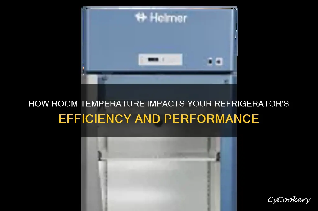 can room temperature affect refrigerator