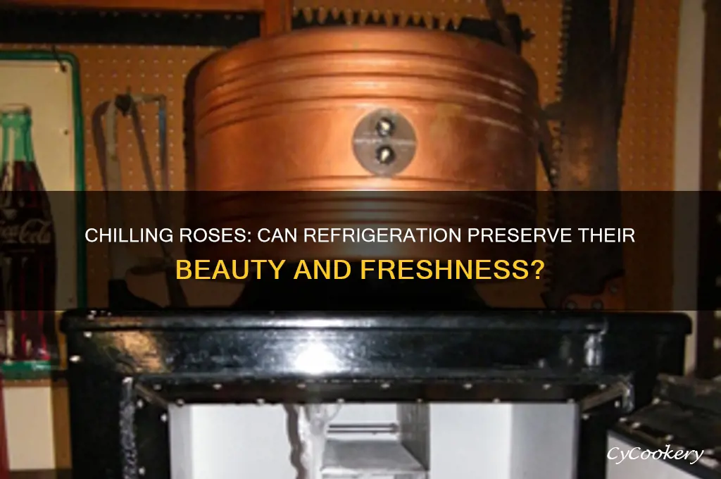 can roses be kept in the refrigerator