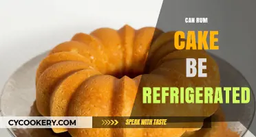 Refrigerating Rum Cake: Best Practices for Storage and Freshness