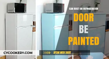 Painting Over Rust on Your Refrigerator Door: A DIY Guide