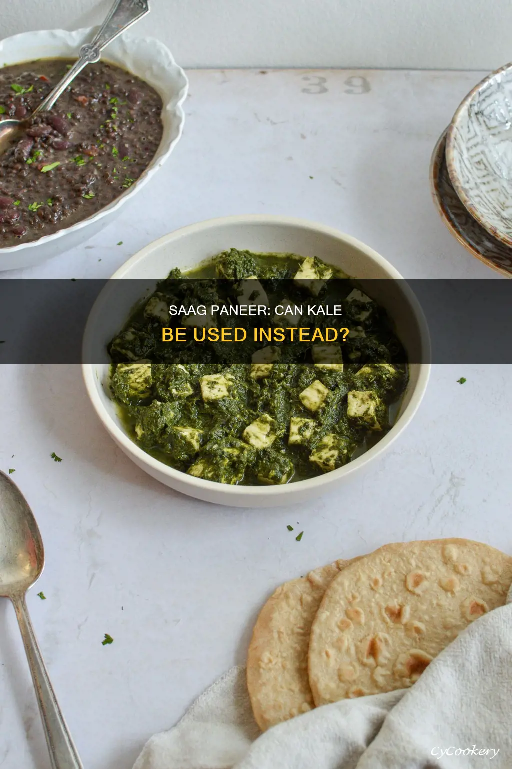 can saag paneer be made with kale