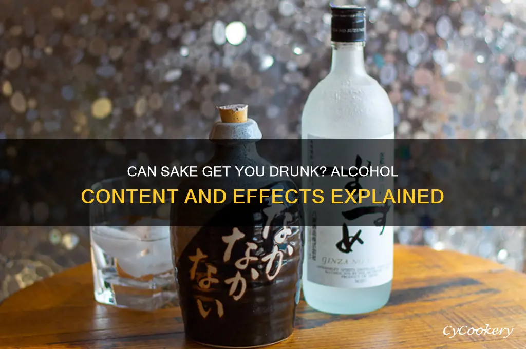 can sake get you drunk
