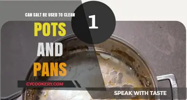Salt: A Natural Cleaner for Pots and Pans