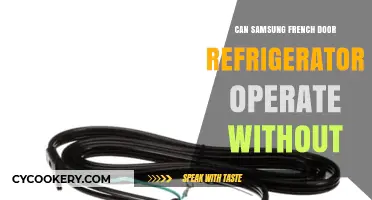 Can Samsung French Door Fridges Function Without Power or Water?