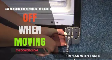 Can You Remove Samsung Hub Fridge Door for Moving?