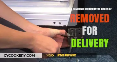 Can Samsung Fridge Doors Be Removed for Delivery? A Guide