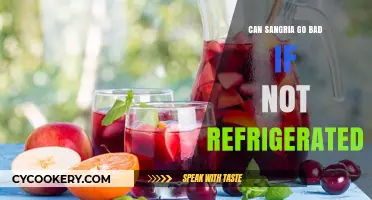 Does Sangria Spoil Without Refrigeration? A Guide to Storage