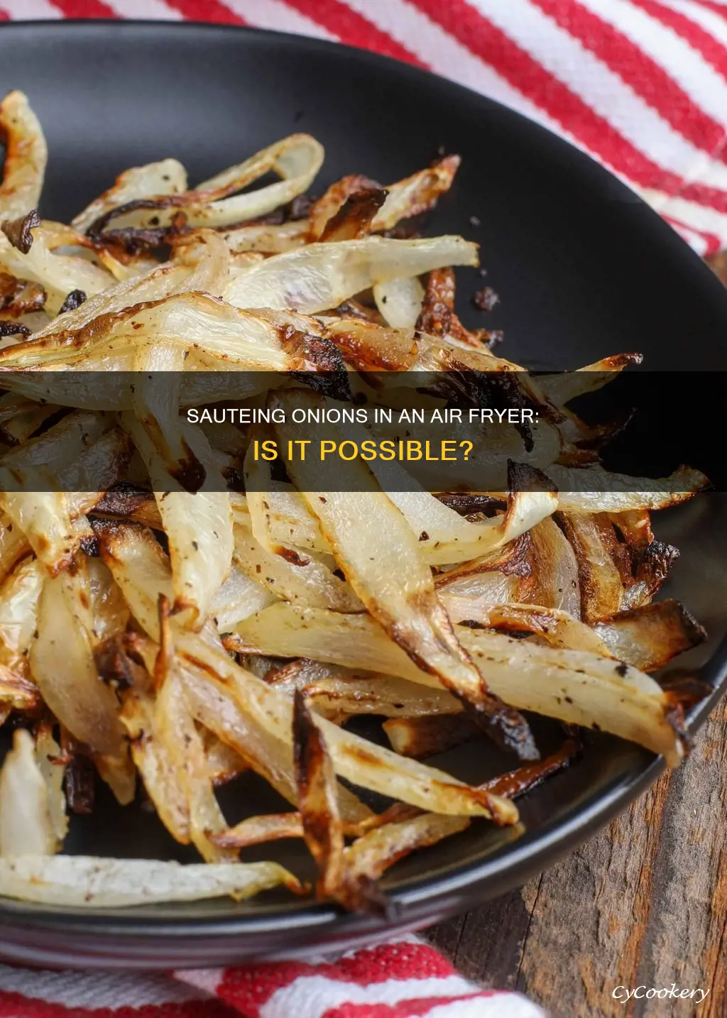 can saute onions in my air fryer