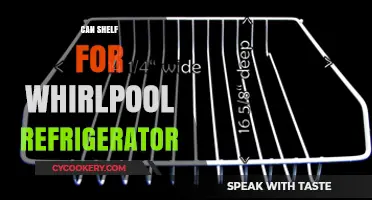 Whirlpool Refrigerator Can Shelf: Upgrade Storage & Organization Easily