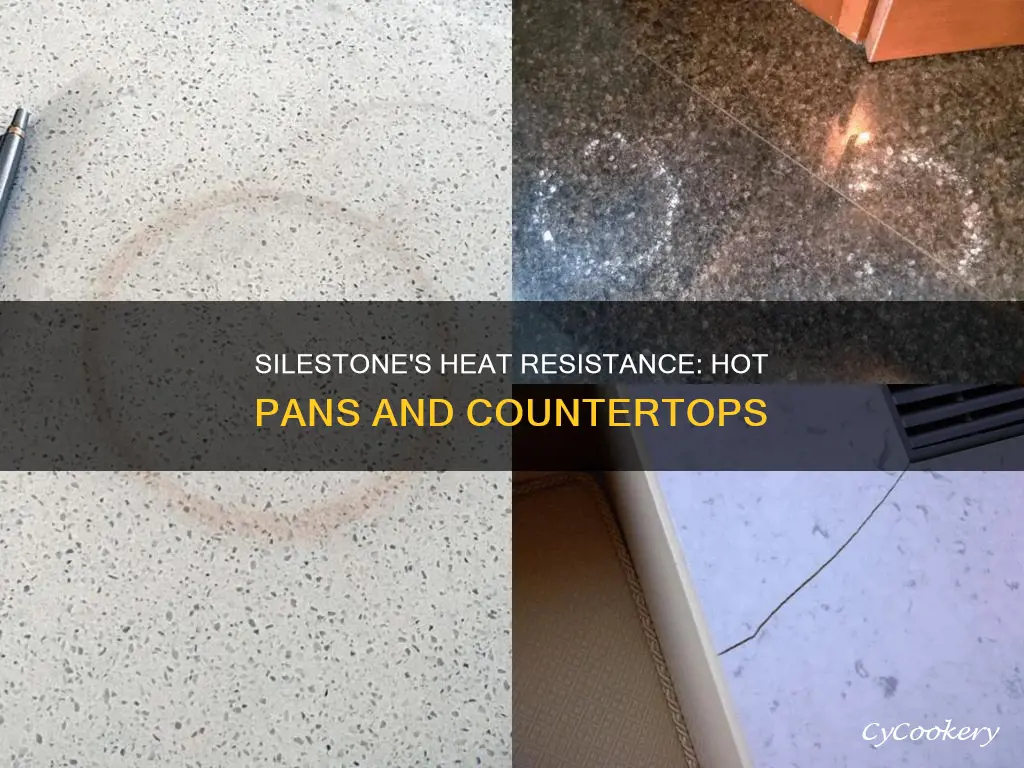 can silestone take hot pans