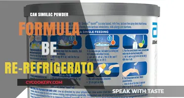 Can Similac Powder Formula Be Re-Refrigerated? Expert Tips and Advice