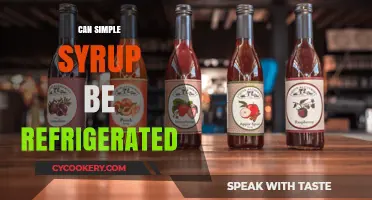 Refrigerating Simple Syrup: Best Practices for Storage and Freshness