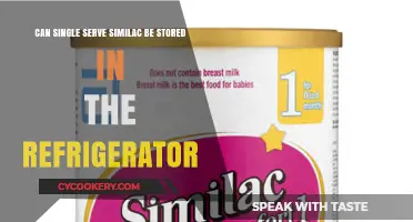 Storing Single-Serve Similac: Refrigeration Tips for Freshness and Safety