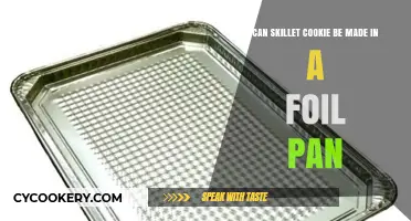 Skillet Cookies: Foil Pan Alternative?
