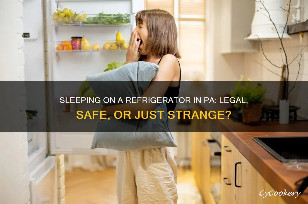 can sleep on a refrigerator in pa