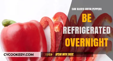 Refrigerating Sliced Green Peppers Overnight: Tips for Freshness and Safety
