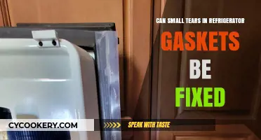 Fixing Small Refrigerator Gasket Tears: A DIY Repair Guide