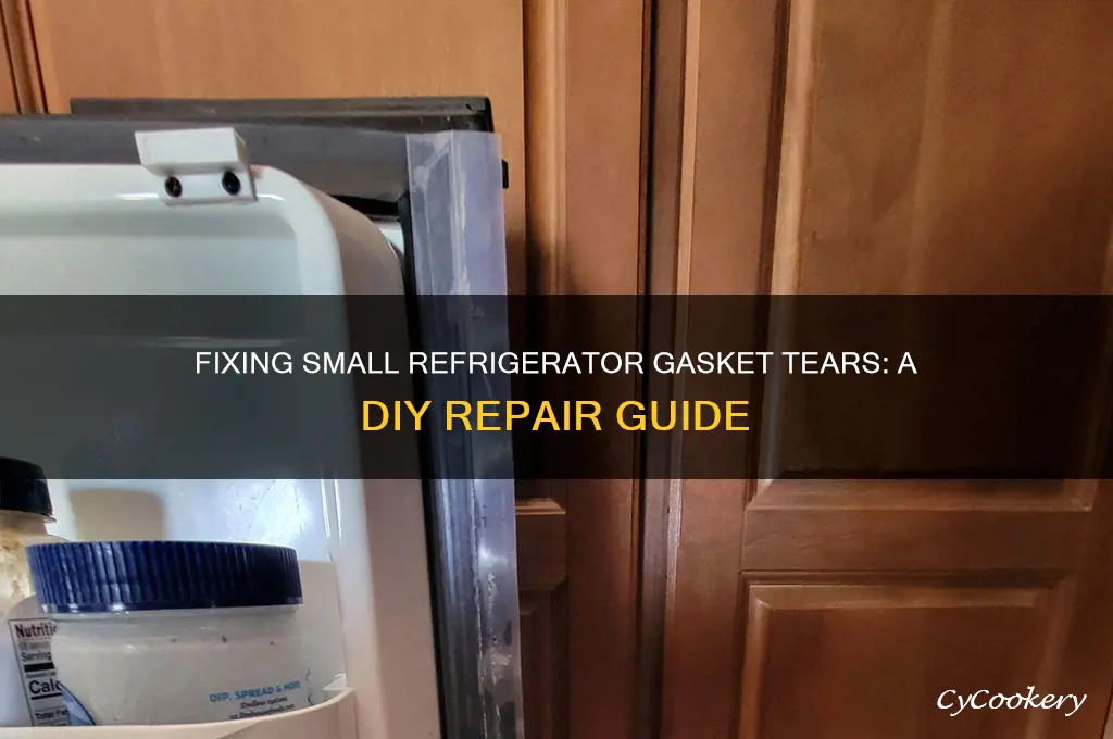 can small tears in refrigerator gaskets be fixed
