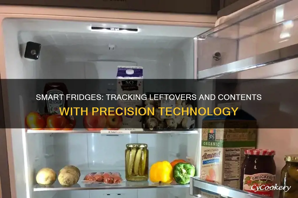 can smart refrigerator tell how much content is left