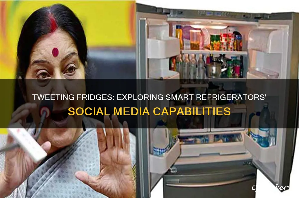 can smart refrigerators be used to tweet