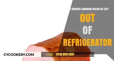 Can Smoked Canadian Bacon Be Left Out of the Fridge?