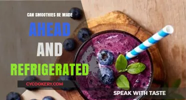 Make-Ahead Smoothies: Refrigeration Tips for Freshness and Convenience