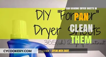 Soaking Dryer Sheets: A Simple Cleaning Hack?
